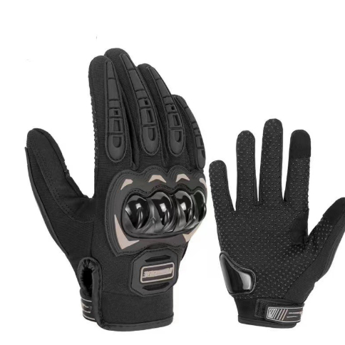 Motorcycle riding gloves