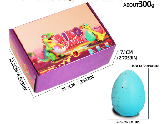 Enlarged simulation Easter egg toy