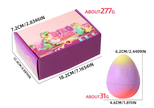 Enlarged simulation Easter egg toy
