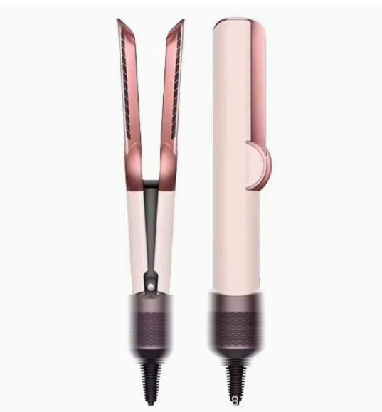 Household hair dryer for straightening hair