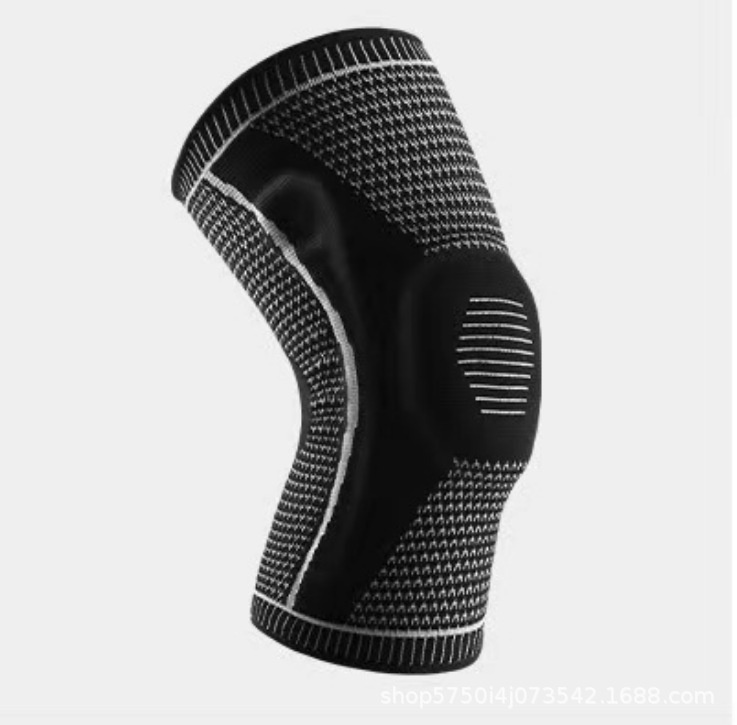 Outdoor sports silicone nylon knee pads