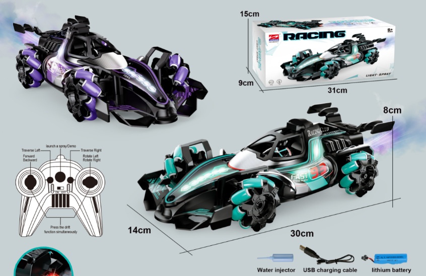 Spray F1 2.4G Remote Control Car Gesture Sensing Racing Car