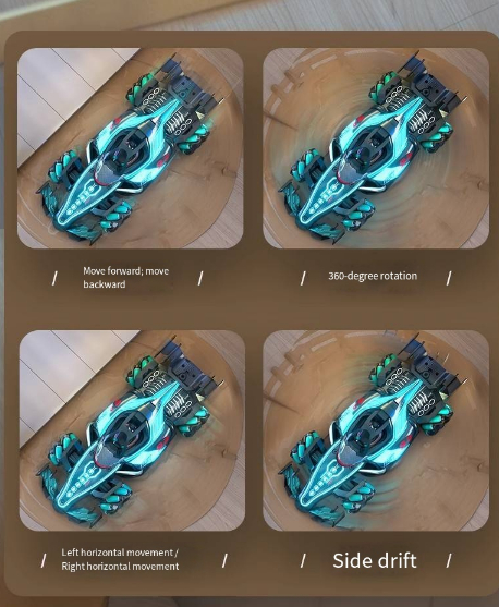 Spray F1 2.4G Remote Control Car Gesture Sensing Racing Car