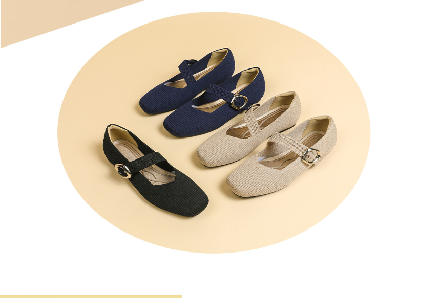 Flat soft-soled casual shoes