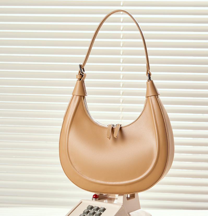 Genuine Leather Casual Shoulder/Crossbody Bag