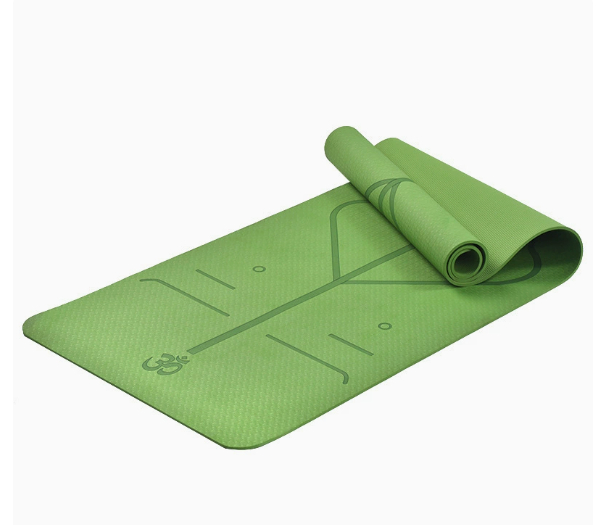 Fitness exercise anti slip yoga mat
