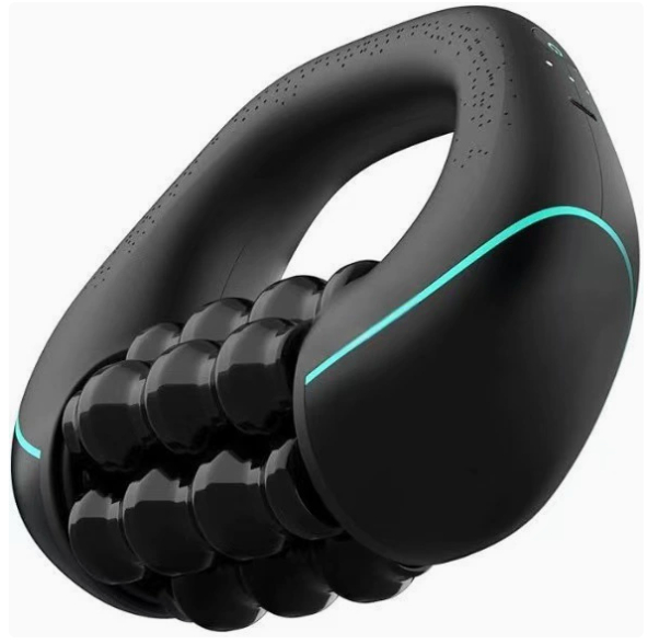 Roller fascial massager
