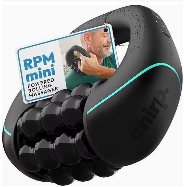 Roller fascial massager
