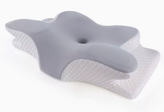 Butterfly-shaped memory pillow filling image