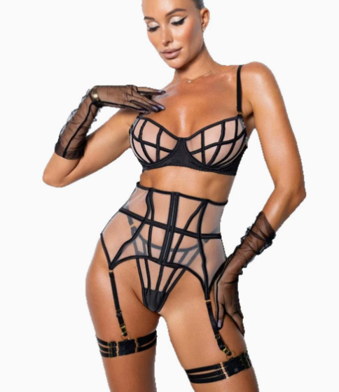 Hollow out backless underwear