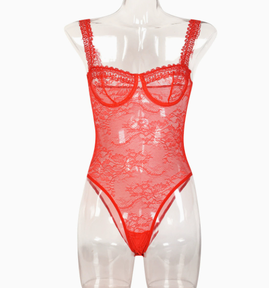 Sexy lingerie jumpsuit