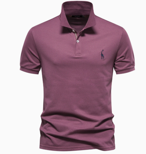 Collar short sleeved top