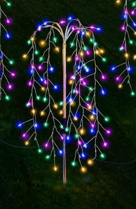 Solar outdoor firecracker light image