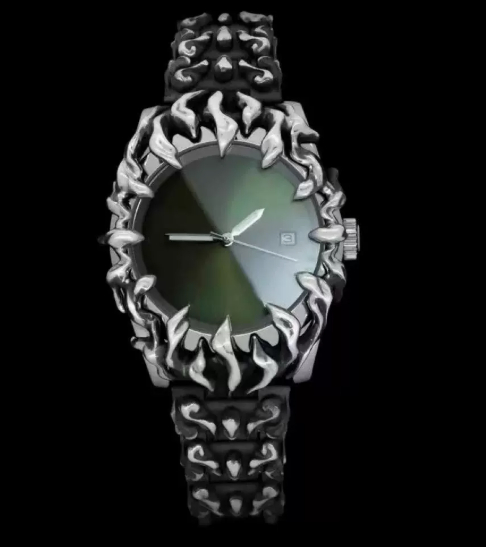 Claw watch Alabaster style retro