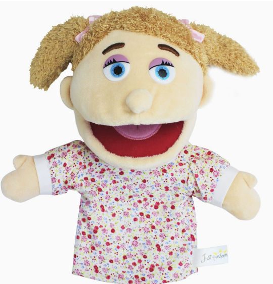 Family, Hand puppets, Plush toys, Kindergarten, Playing house, Open mouth
