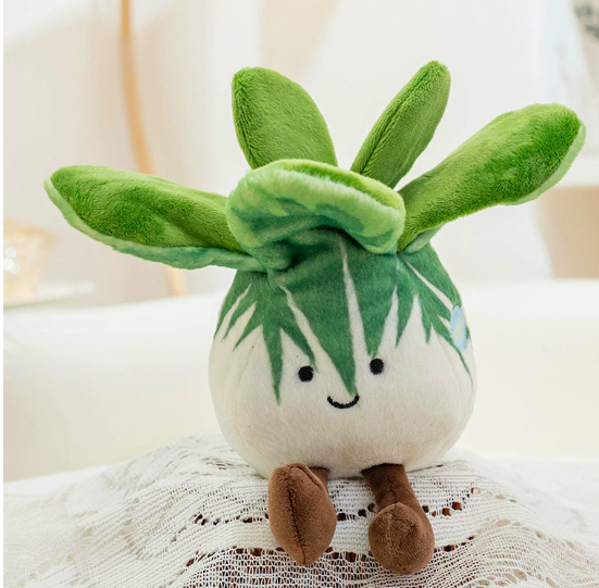 Simulated ecological vegetable figurine