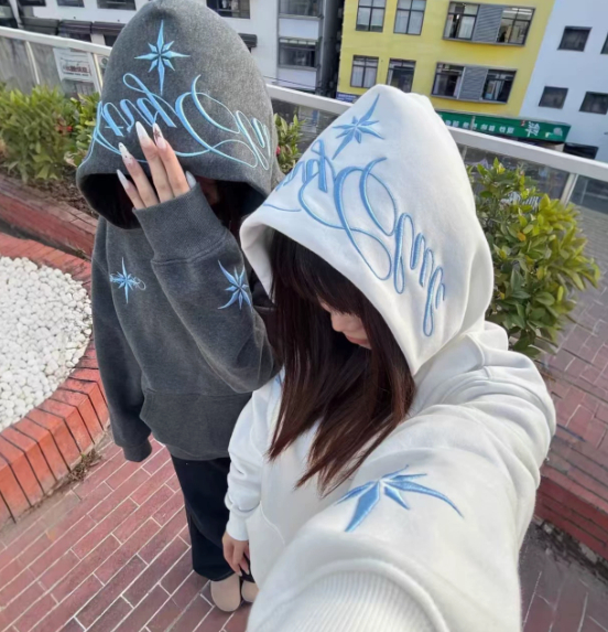 North Star Embroidered Hoodie