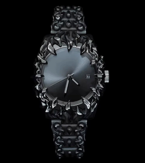 Claw watch Alabaster style retro