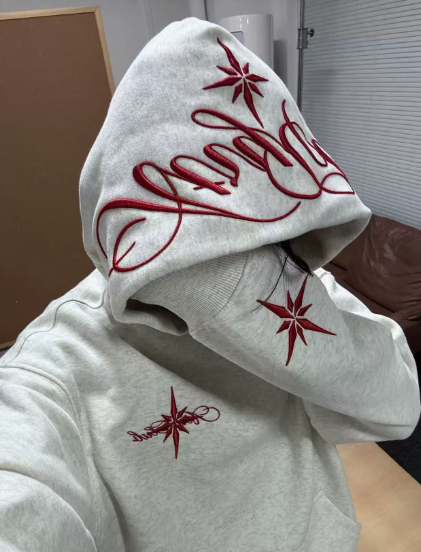 North Star Embroidered Hoodie