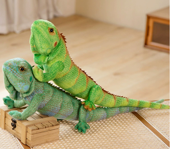 Crawling Pet Doll Simulation Lizard Plush Toy Home Decoration Mane Lizard Doll