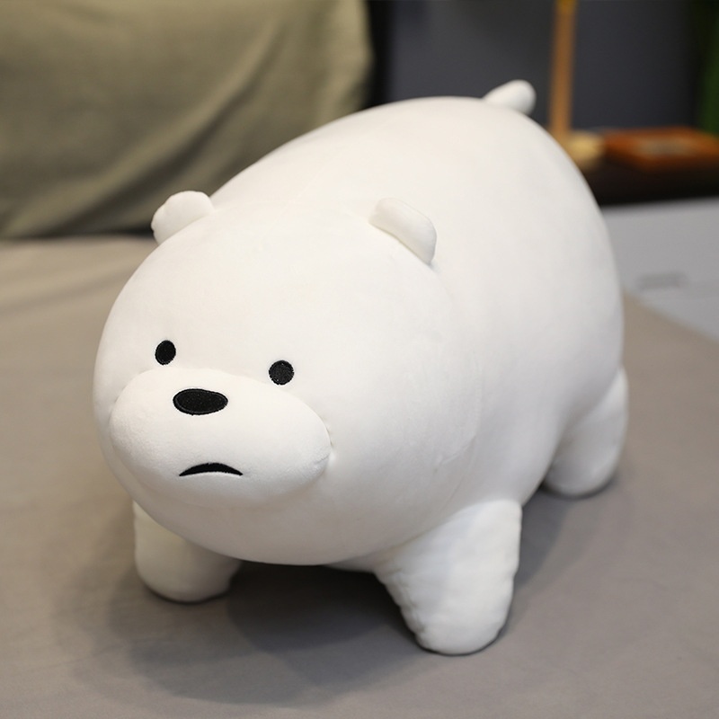 Three naked bear plush toys - our naked bear throw pillows dolls
