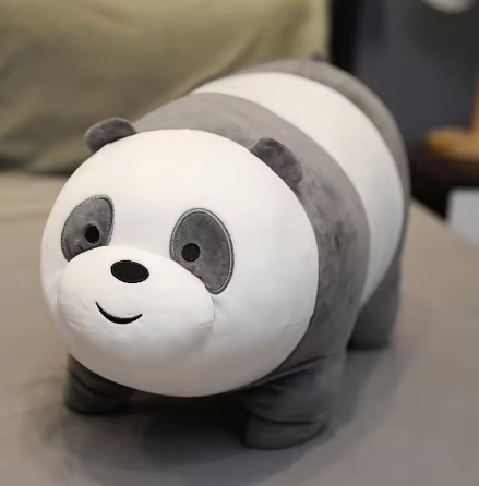 Three naked bear plush toys - our naked bear throw pillows dolls