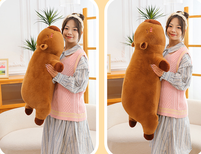 Kapibala Pillow Dolphin Doll image