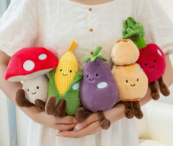 Simulated ecological vegetable figurine