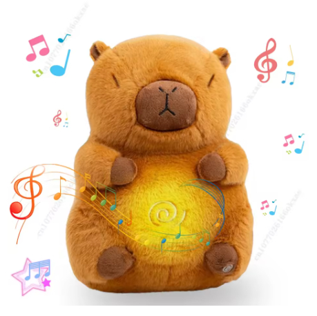 Life-like Breathing Capybara Plush Toy