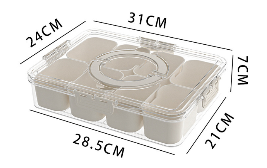 Condiment and seasoning container refrigerator storage box