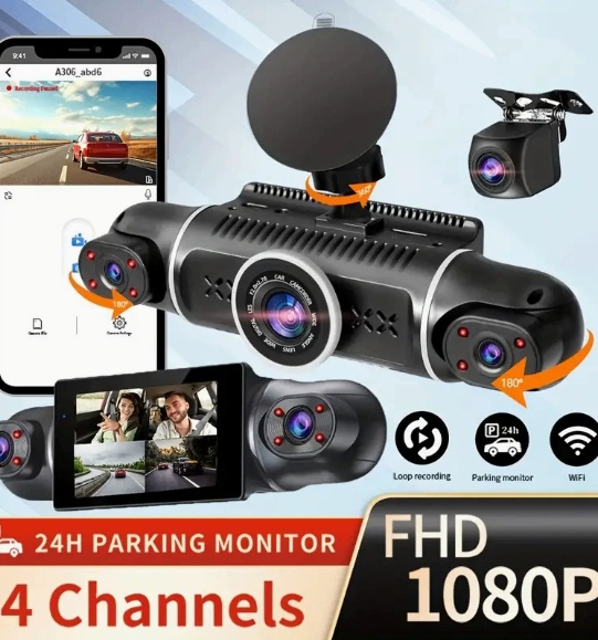 Car dashcam image