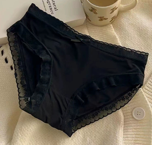 Ice Silk Pure Erotic Pure Cotton Thong Sexy Midriff Women's Pant