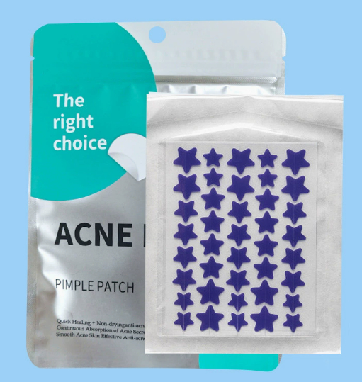 Star-shaped Acne Patch Colorful