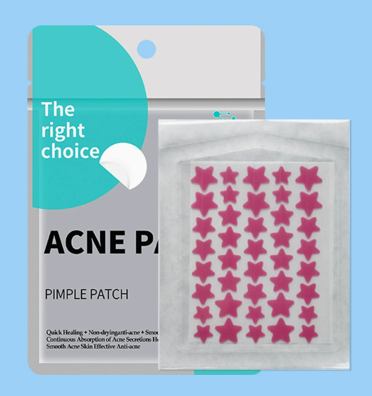 Star-shaped Acne Patch Colorful
