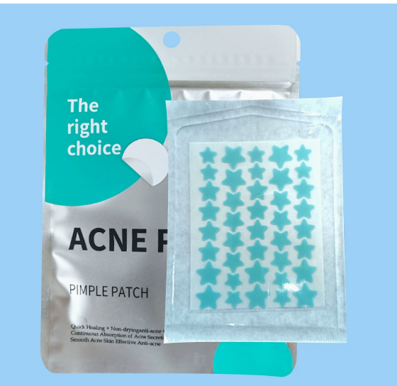 Star-shaped Acne Patch Colorful image