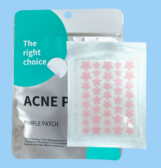 Star-shaped Acne Patch Colorful