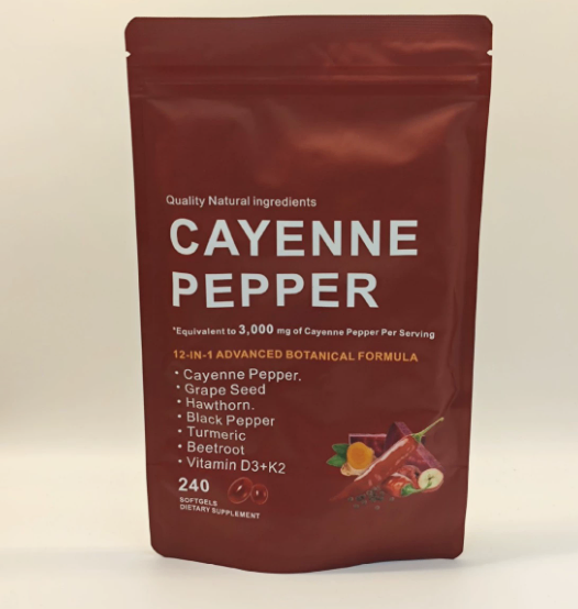 Chili Pepper Soft Capsules Vitamin Supplement image
