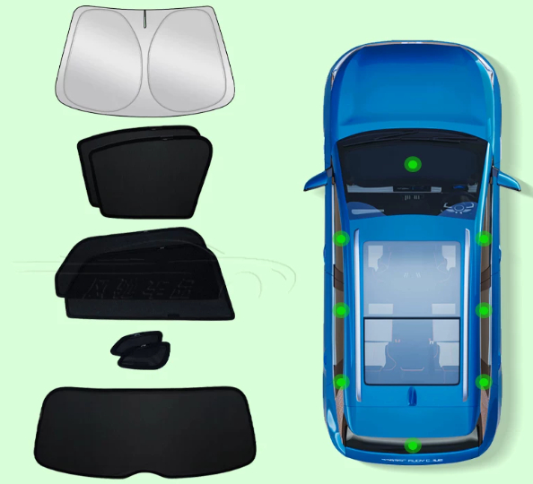Automotive Supplies Curtain Accessories Sunshade Accessories
