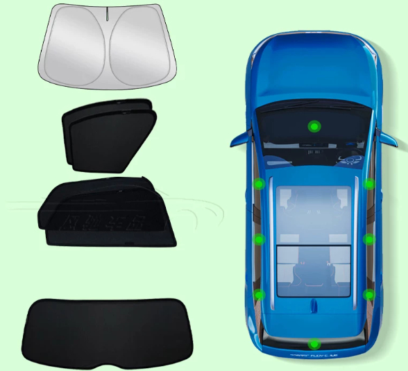 Automotive Supplies Curtain Accessories Sunshade Accessories