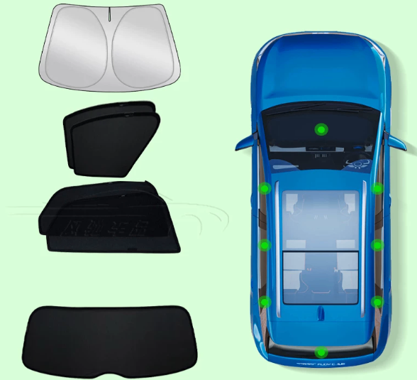 Automotive Supplies Curtain Accessories Sunshade Accessories image