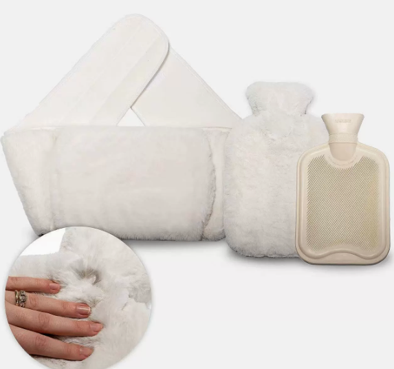 Rubber foot warmer hot water bottle image