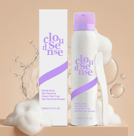 Gentle hair removal mousse image