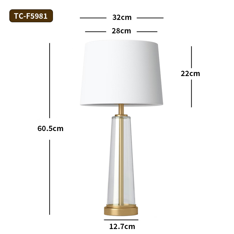 American-style bedside lamp image