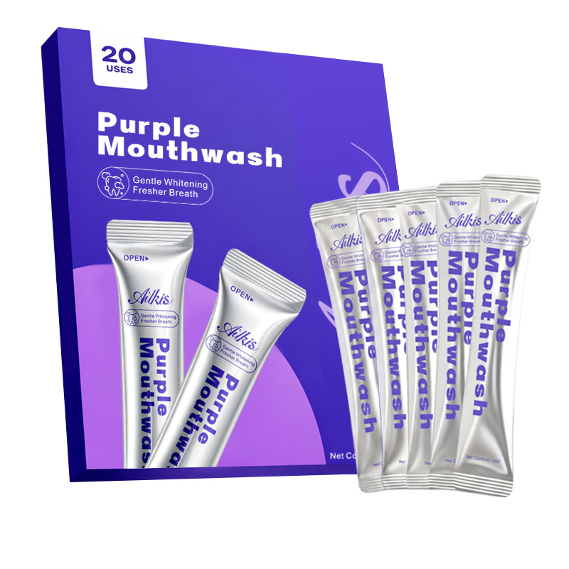 Teeth whitening mouthwash image
