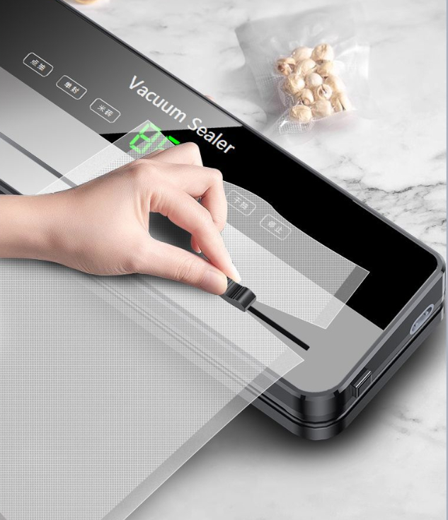 Fully automatic wet and dry vacuum sealing machine for home use, sealing machine for fresh food packaging, vacuum machine