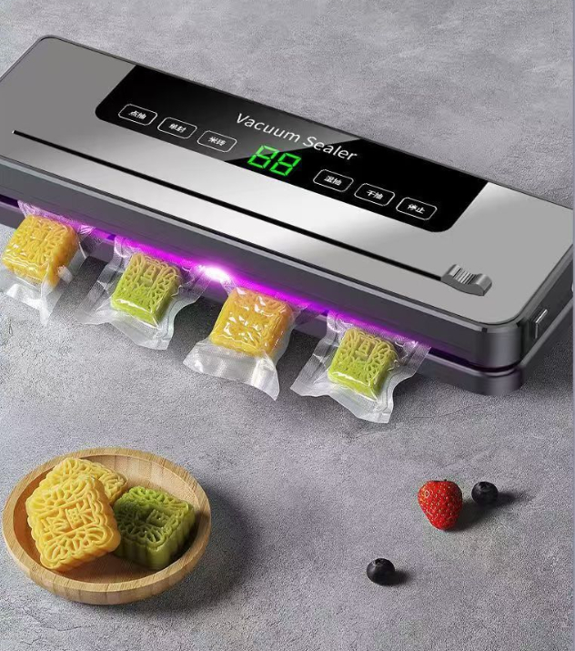 Fully automatic wet and dry vacuum sealing machine for home use, sealing machine for fresh food packaging, vacuum machine