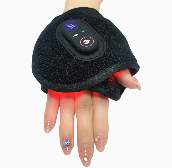 Red light facial, neck, wrist, and wrist pain-specific wrist massager
