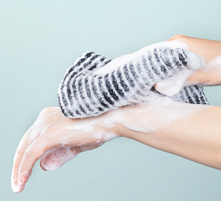 Bath towel, bath towel, carbon fiber bath scrubber