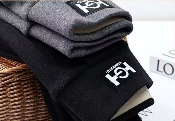 Lambswool leggings, winter fleece-lined, thick and warm tights
