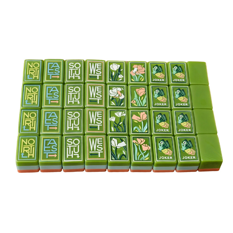 Three-layer acrylic American Mahjong set image